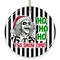 Ho Ho Ho It's Snow Time! Funny Horror Christmas Ornament, Vintage Halloween Beetle Zombie Tree Decor